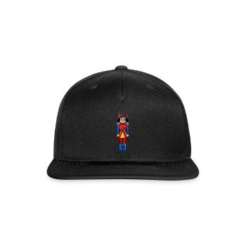 Pirate Nutcracker - Snapback Baseball Cap - black - Front