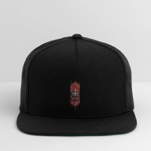 NO KINGS - Distressed Anarchy Crown - Snapback Baseball Cap
