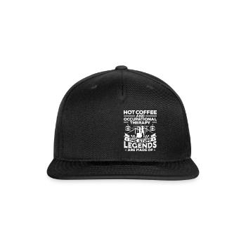 Occupational Therapy Occupational Therapist - Snapback Baseball Cap - black - Front