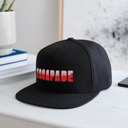 ESCAPADE Bold Typography Graphic Design - Snapback Baseball Cap
