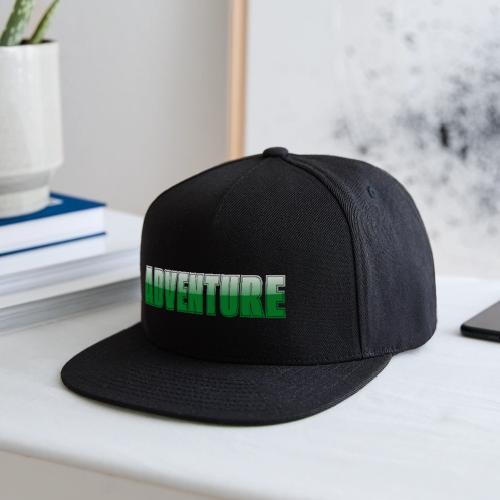 Adventure Typography Design for Apparel - Snapback Baseball Cap