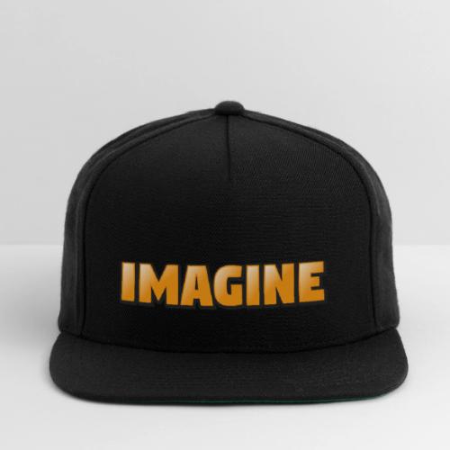 Imagine Word Art – Creative Gradient Design - Snapback Baseball Cap