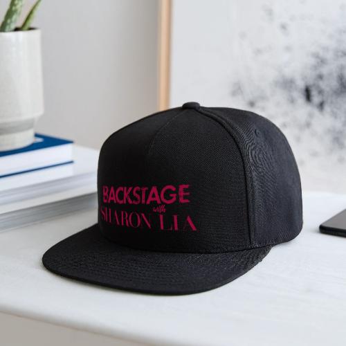 Backstage With Sharon Lia - Red - Snapback Baseball Cap