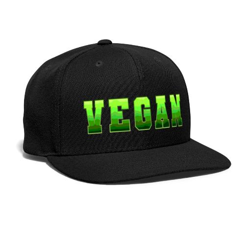 Green Wave Vegan - Snapback Baseball Cap