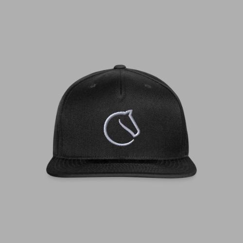 embroidered logo - Snapback Baseball Cap