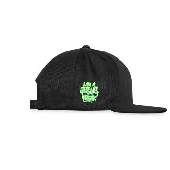 Jesus Freak - Snapback Baseball Cap - black - Right