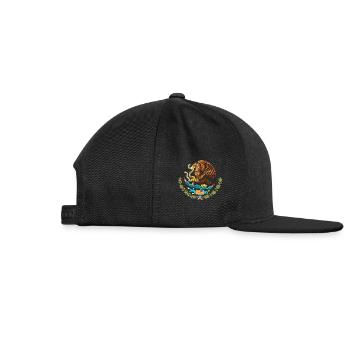 Mexican Coat of Arms - Snapback Baseball Cap - black - Right