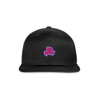 So What - Snapback Baseball Cap - black - Front