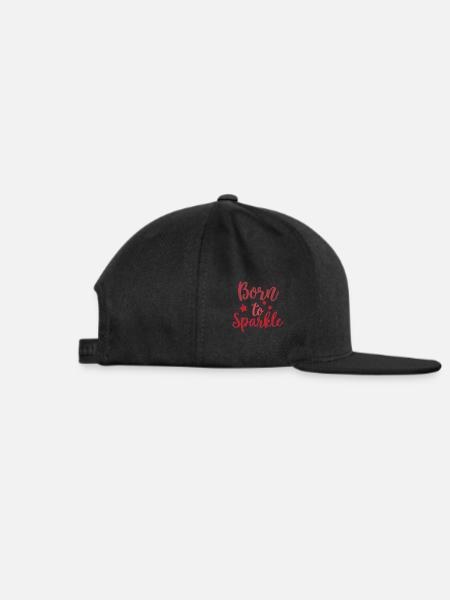 Free To Sparkle - Snapback Baseball Cap - black