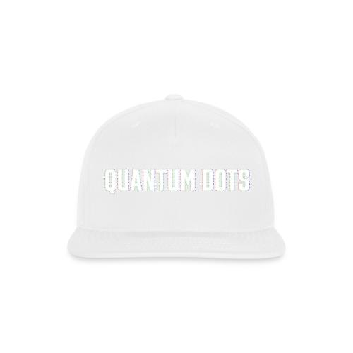 White Quantum Dots (QLED) Collection - Snapback Baseball Cap