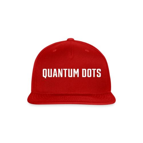 White Quantum Dots (QLED) Collection - Snapback Baseball Cap