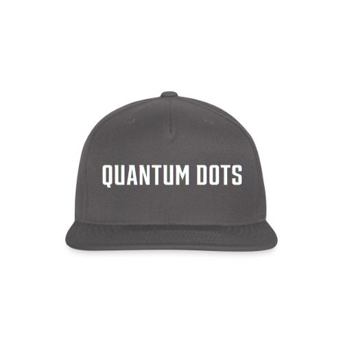 White Quantum Dots (QLED) Collection - Snapback Baseball Cap
