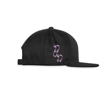 blind an dreaf - Snapback Baseball Cap - black - Right