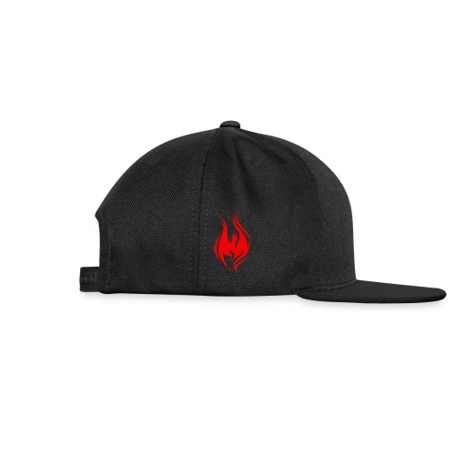 Front (DMN-Red) _ Back (Phoenix-Red) - Snapback Baseball Cap
