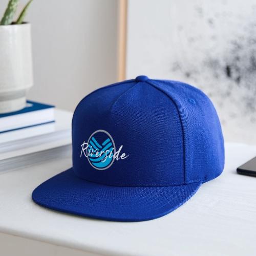 Riverside shirt logo white text - Snapback Baseball Cap