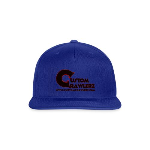 Custom Crawlerz Logo Large Clear - Snapback Baseball Cap