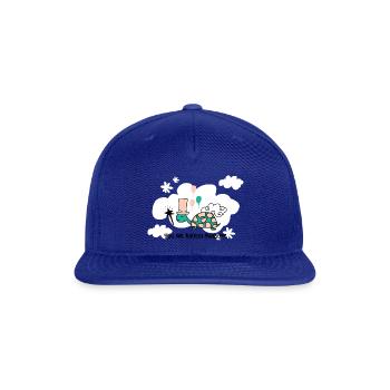 Marine Conservation - Snapback Baseball Cap - royal blue - Front