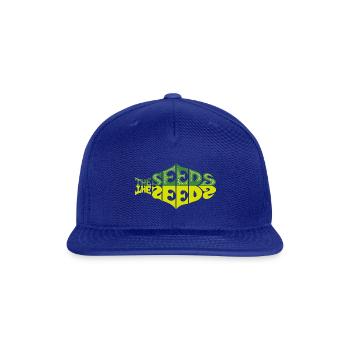 the seeds band logo - Snapback Baseball Cap - royal blue - Front