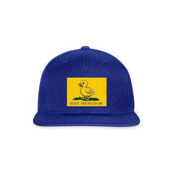 Justice for Ducky - Snapback Baseball Cap - royal blue - Front