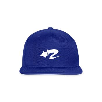Cut arrow - Snapback Baseball Cap - royal blue - Front