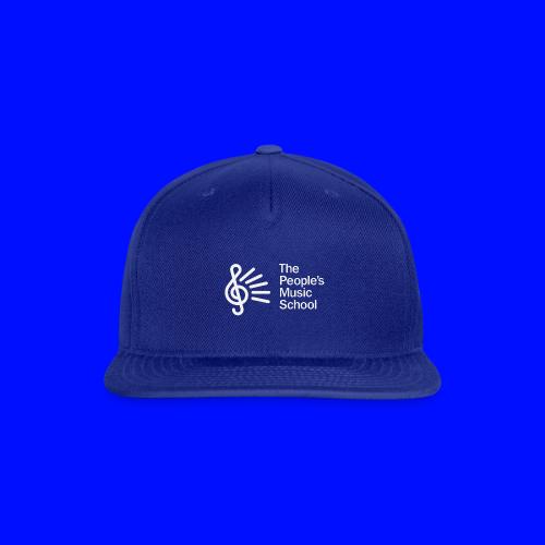 People's logo - black + white - Snapback Baseball Cap