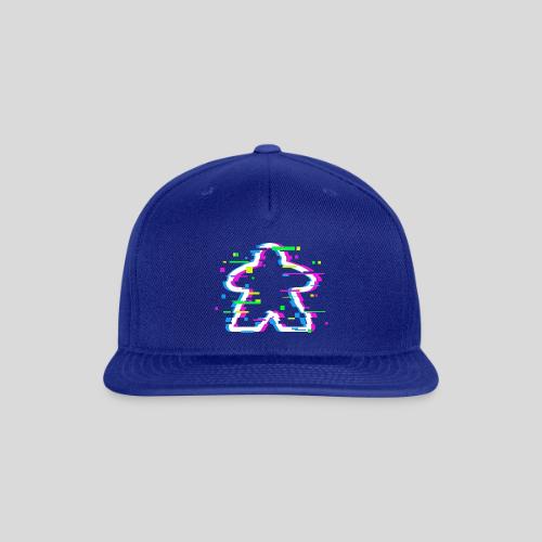 Glitched Meeple - Snapback Baseball Cap