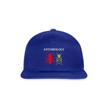 Entomology (pd110) - Snapback Baseball Cap - royal blue - Front