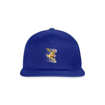 Escooter Electroroller E-Roller T-Rex bestseller - Snapback Baseball Cap - royal blue - Front