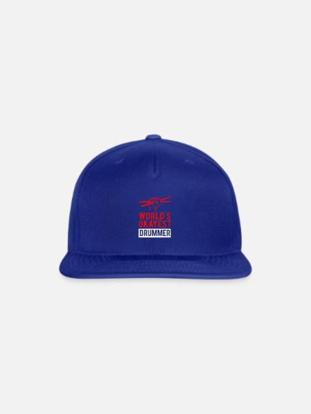 Drummer - Snapback Baseball Cap - royal blue