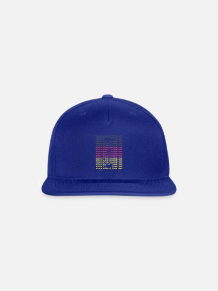 DEUTSCHLAND FUSSBALLER - Snapback Baseball Cap - royal blue