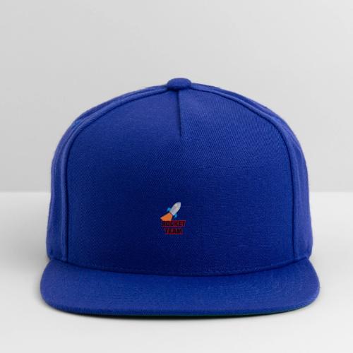 Rocket Team Logo Red Text - Snapback Baseball Cap