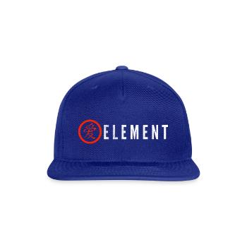 Love Element - Snapback Baseball Cap - royal blue - Front