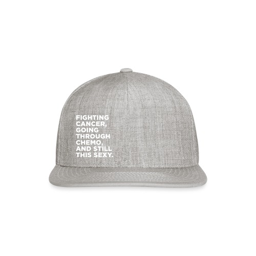 Cancer Fighter Quote - Snapback Baseball Cap