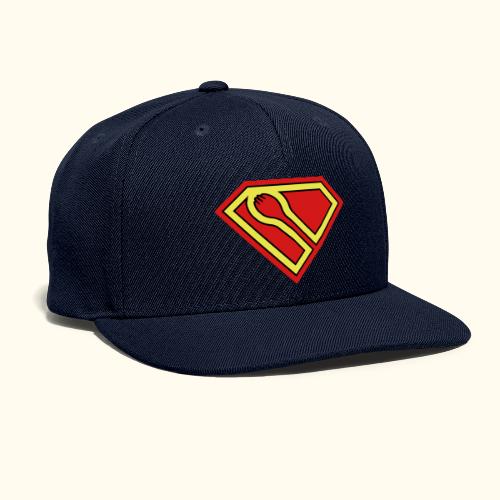 SUPER spork hero - Snapback Baseball Cap