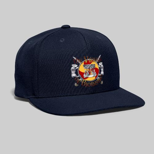 bjornstad logo artnotextsm - Snapback Baseball Cap