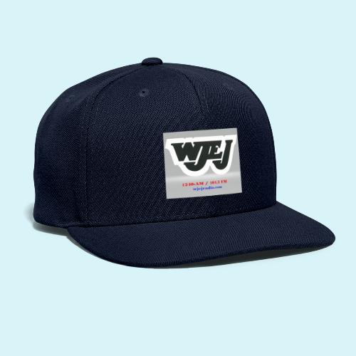 WJEJ Grey Background - Snapback Baseball Cap