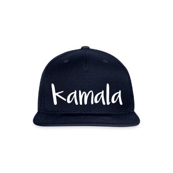 kamala - Snapback Baseball Cap - navy - Front