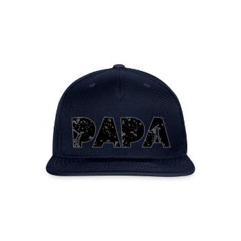 Golf Papa - Snapback Baseball Cap - navy - Front