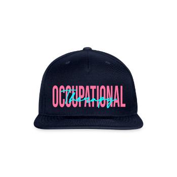 Occupational Therapy - Snapback Baseball Cap - navy - Front