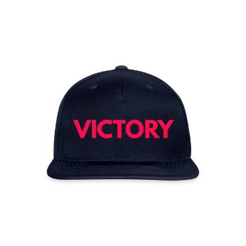 Victory - Snapback Baseball Cap - navy - Front