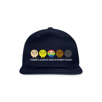 There's Always One in Every Flock - Snapback Baseball Cap - navy - Front