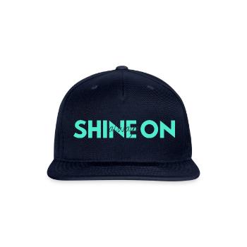 Shine On Always green - Snapback Baseball Cap - navy - Front