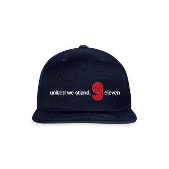 United We Stand 911 - Snapback Baseball Cap - navy - Front
