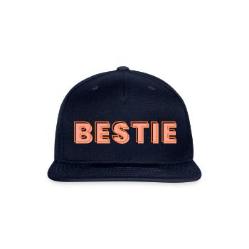 Bestie - Snapback Baseball Cap - navy - Front