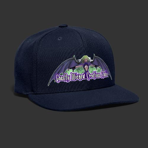 Ghastly Wicked Creations Studio - Juliette Logo2 - Snapback Baseball Cap