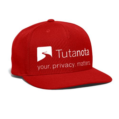 Tutanota - Your. Privacy. Matters. - Snapback Baseball Cap