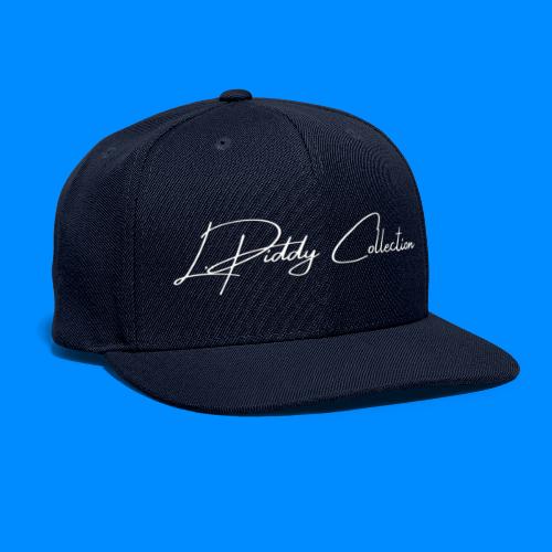 Official L.Piddy Collection Logo in White - Snapback Baseball Cap