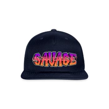 SO - Snapback Baseball Cap - navy - Front