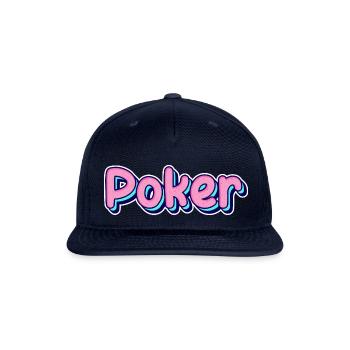 Poker - Snapback Baseball Cap - navy - Front