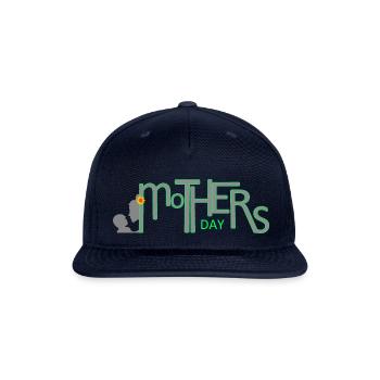 MOTHERS - Snapback Baseball Cap - navy - Front